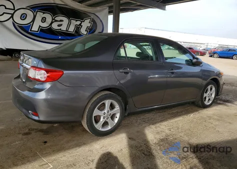 2013 Toyota Corolla Base from USA, damaged, VIN 2T1BU4EE8DC120181